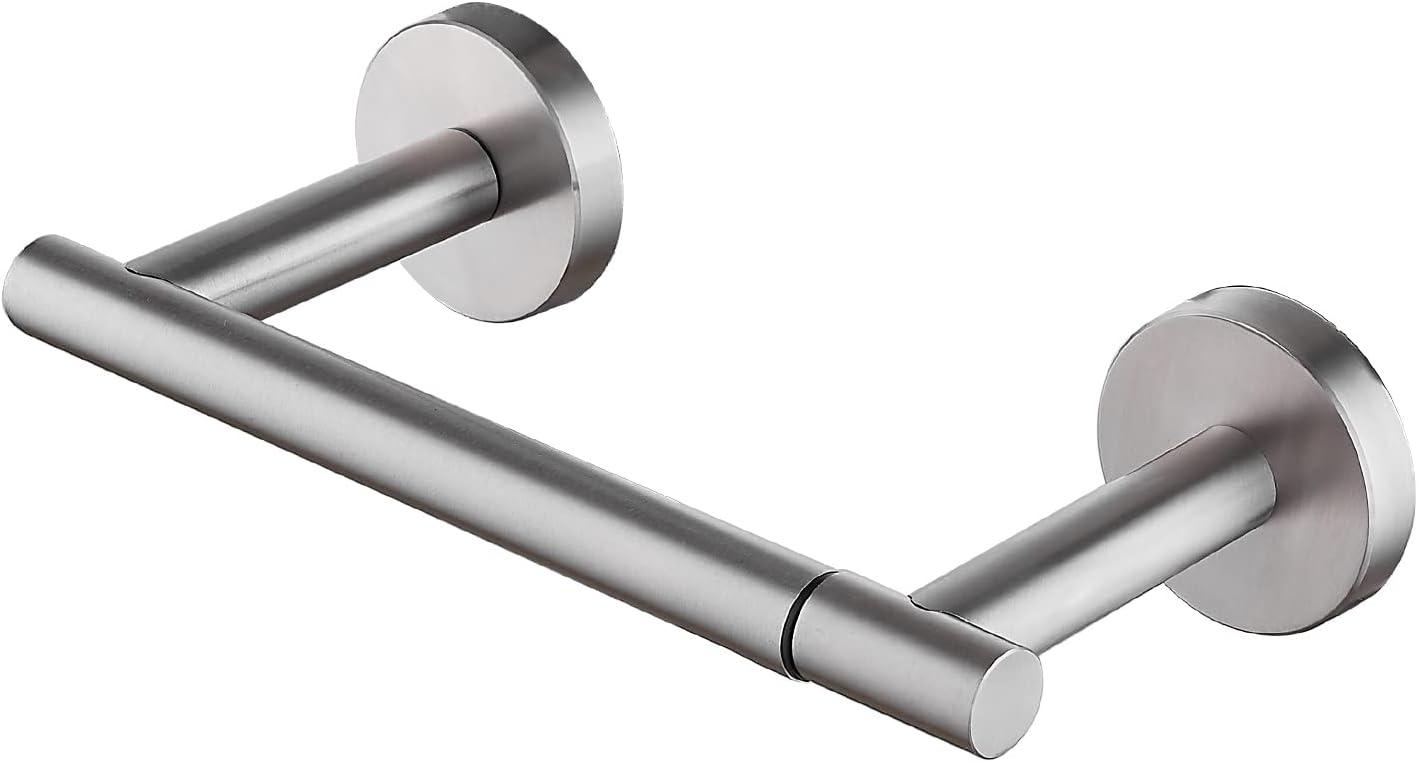 Brushed Nickel Stainless Steel Wall Mounted Toilet Paper Holder