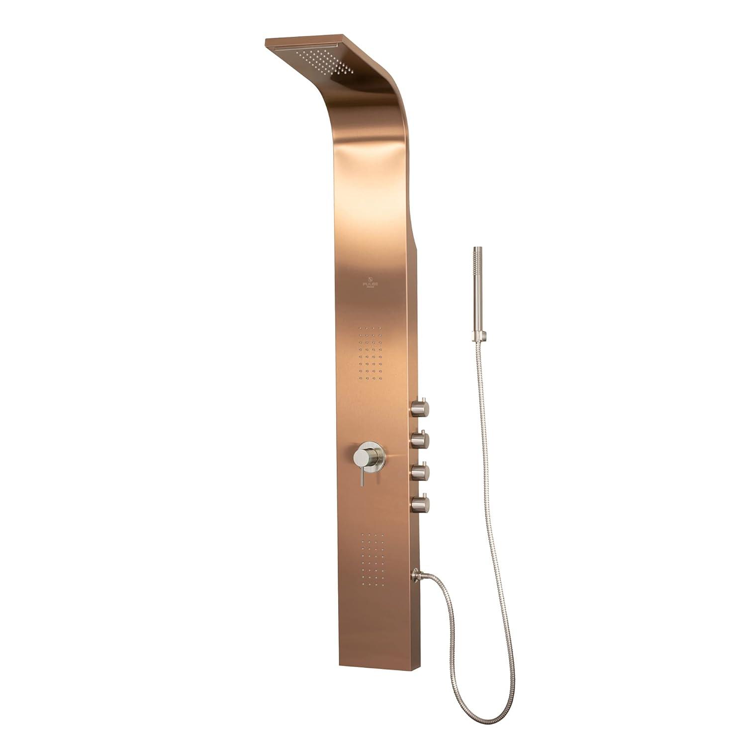 PULSE Santa Cruz ShowerSpa Stainless Steel Shower Panel
