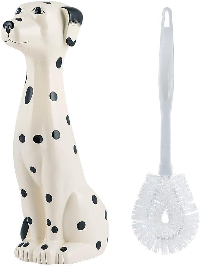 Allure Home Creations Dalmatian Bowl Brush Holder
