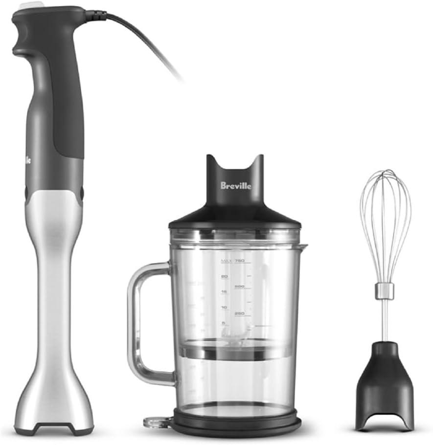 Breville Stainless Steel Variable Speed Hand Blender Set