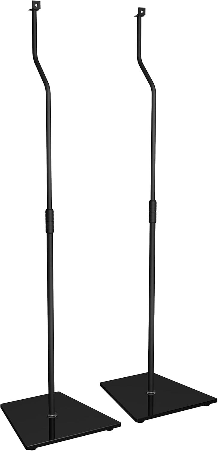 AVF EAK85B-A Surround Sound Speaker Floor Stands, Set of 2, Black