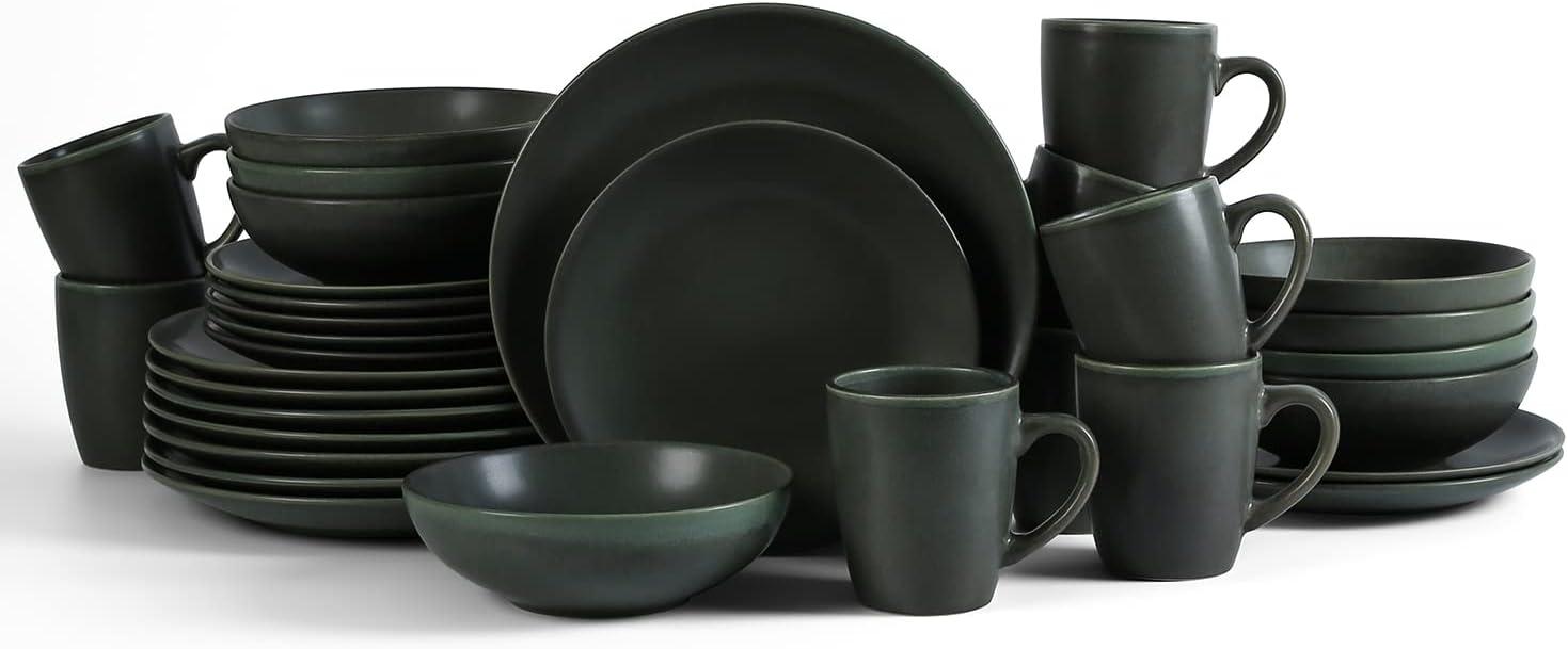 Stone Lain Grao 32-Piece Dinnerware Set Stoneware