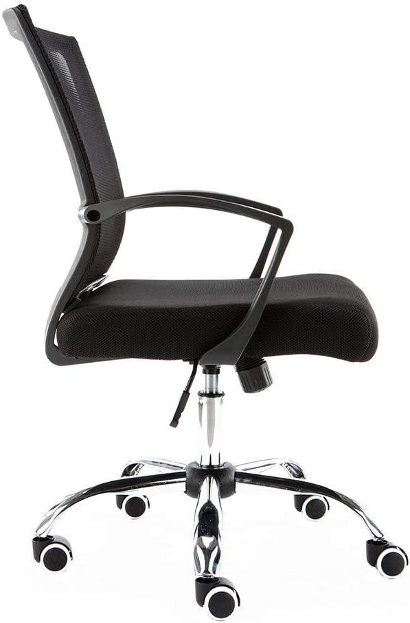 Modern Home Zuna Mid-Back Office Chair - Black/Black