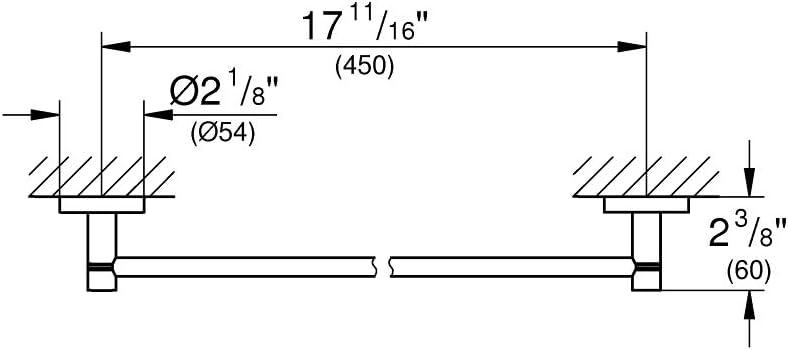ESSENTIALS 18" Towel Bar