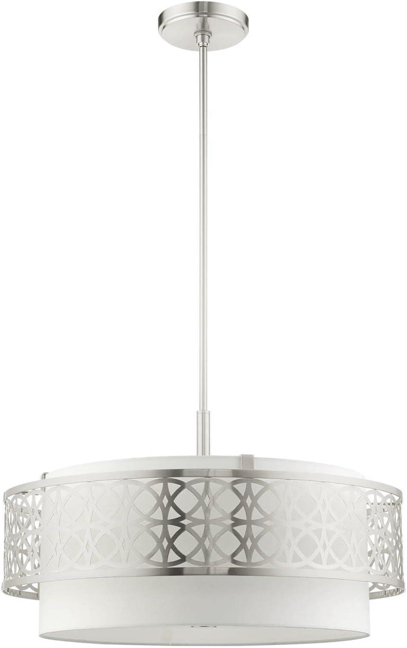 Livex Lighting Calinda 5 - Light Pendant in  Brushed Nickel