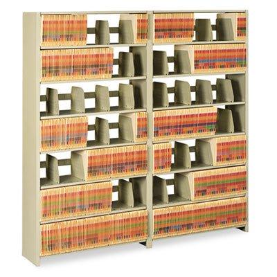 Tennsco Corp. Tennsco Snap-Together Open Shelving Units, Starter Metal Flat Files Open
