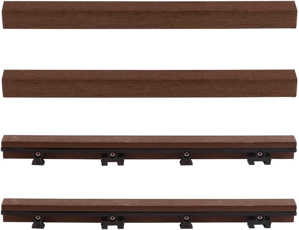 12" x 1" Composite Interlocking Deck Side Trim