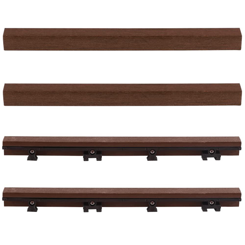 12" x 1" Composite Interlocking Deck Side Trim