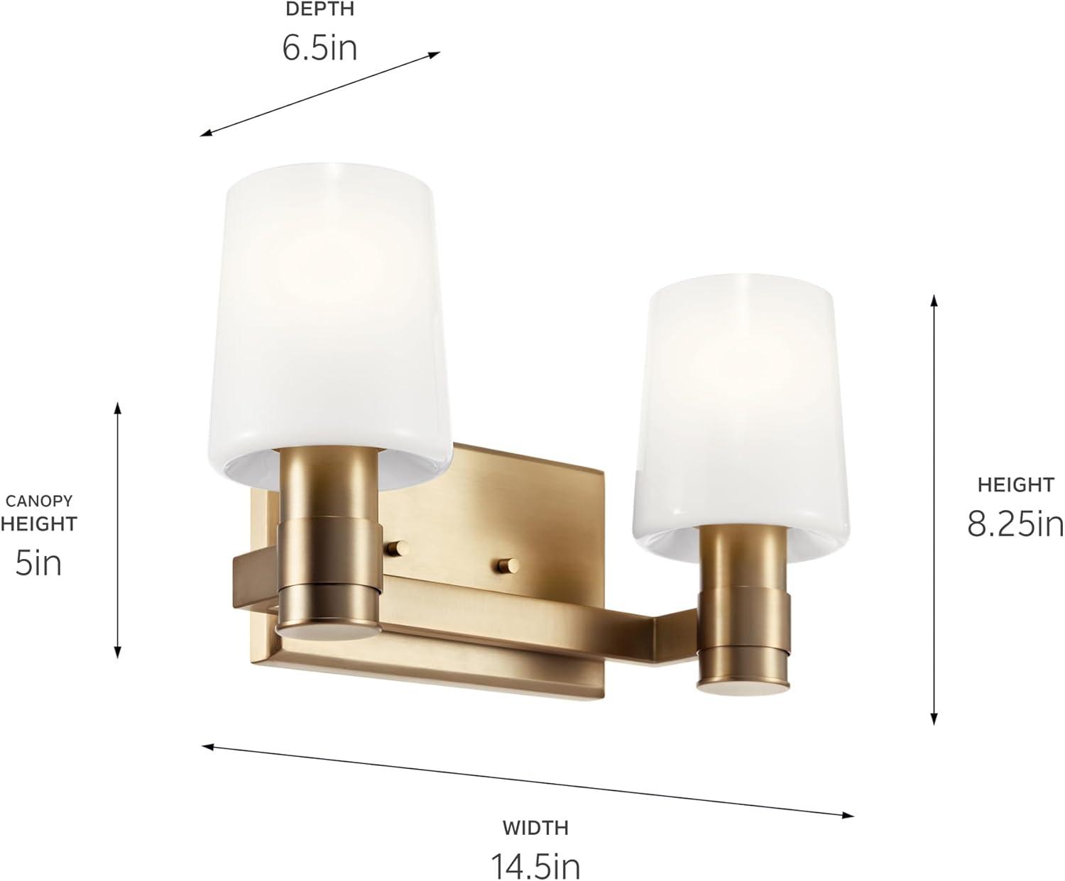 Keison 2 - Light Dimmable Vanity Light