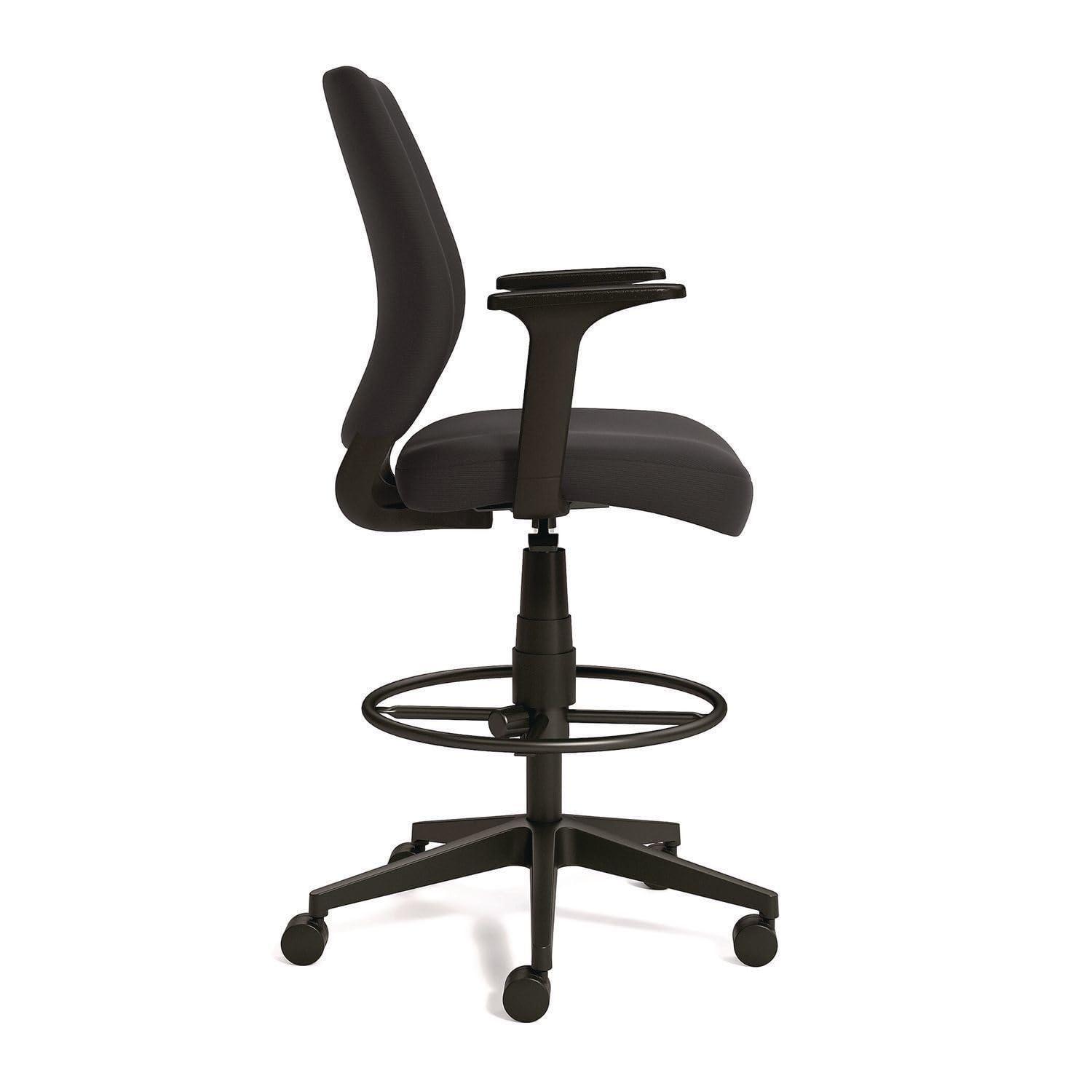 Alera Wessex Drafting Stool - Black
