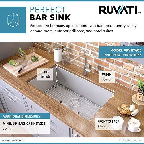 Nesta 32'' L Undermount Single Bowl Stainless Steel Kitchen Sink