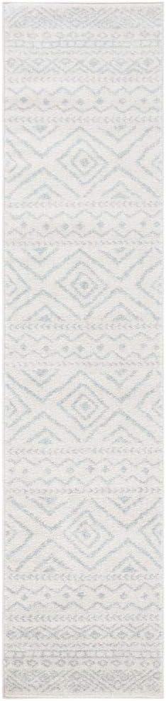 Tulum TUL267 Power Loomed Runner Rug - Ivory/Light Grey - 2'x9' - Safavieh.