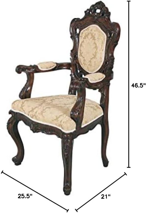 Toulon French Rococo Side Armchair