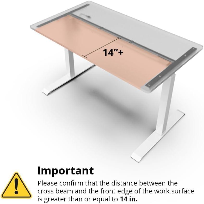 Stand Up Desk Store Add-On Office Sliding Under-Desk Drawer Storage Organizer for Standing Desks