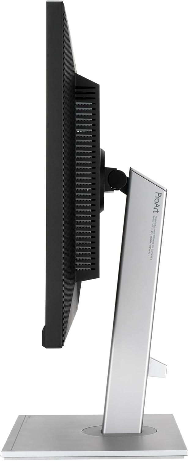 ASUS ProArt PA278CV Professional Monitor – 27", IPS, QHD (2560 x 1440), 100% sRGB, 100% Rec. 709, Color Accuracy ΔE < 2, Calman Verified, USB-C, DisplayPort Daisy-chaining, ProArt Preset,  Ergo Stand