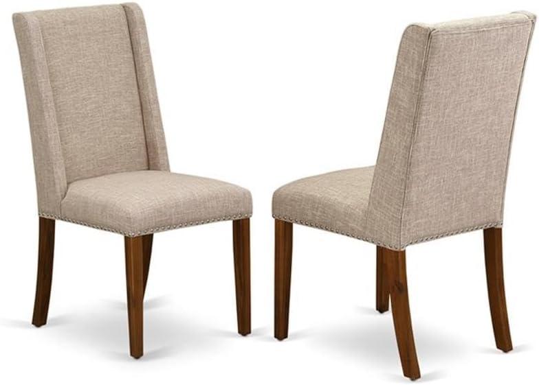 Lassale Removable Leaf Acacia Solid Wood Dining Set