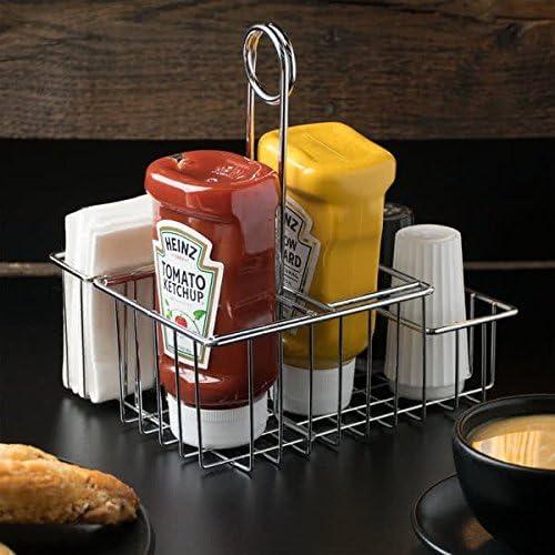 G.E.T. Tabletop Caddies - 4 Compartment Condiment Caddy