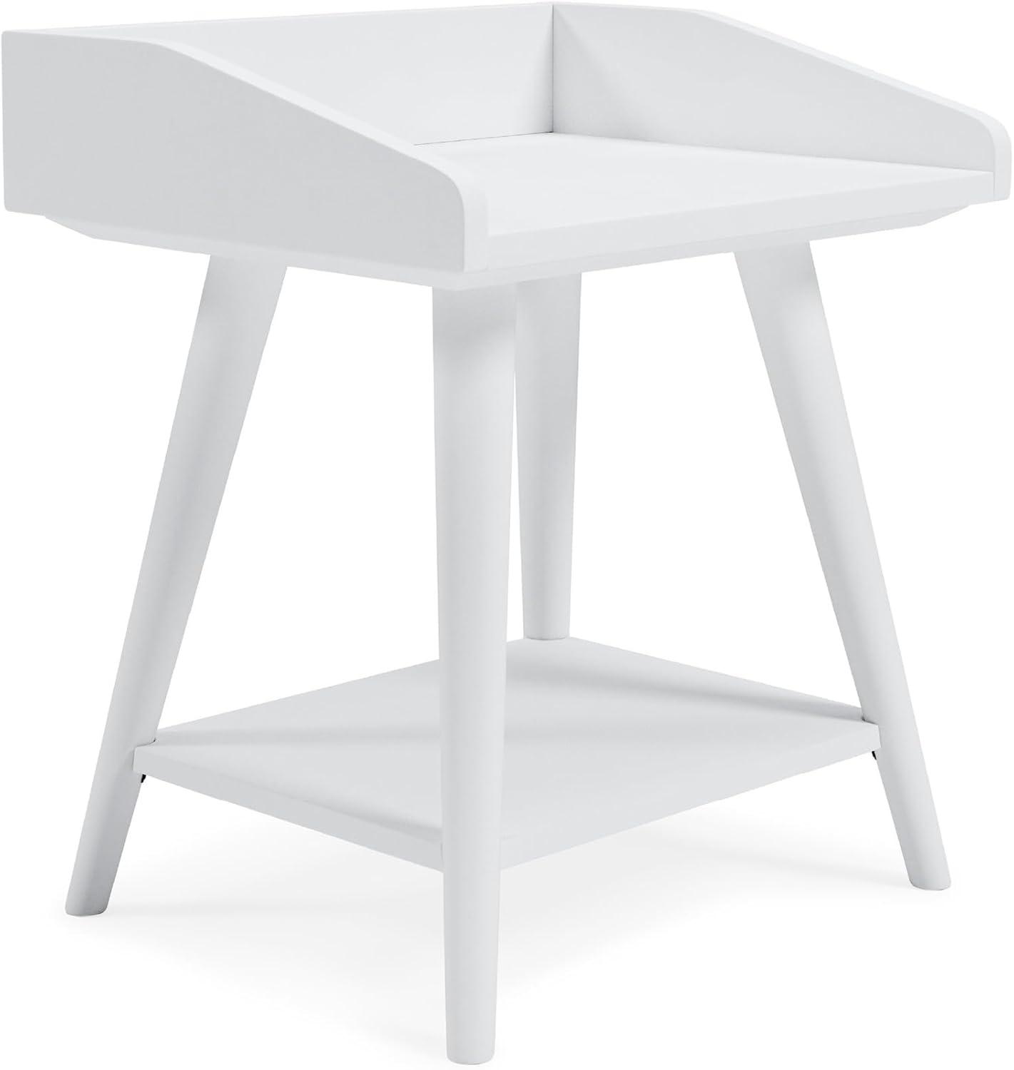 Signature Design by Ashley Casual Blariden Accent Table White