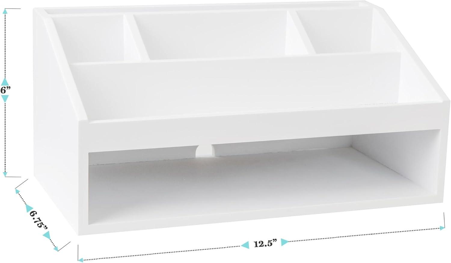 Martha Stewart Thomas Martha Stewart Wooden Office Desktop Organizer