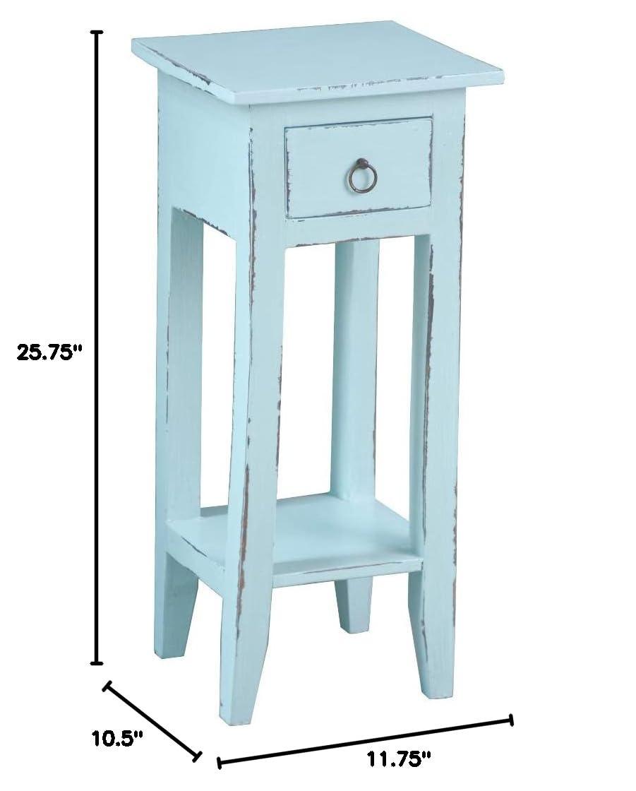 Cottage Accent Table - Sky Blue