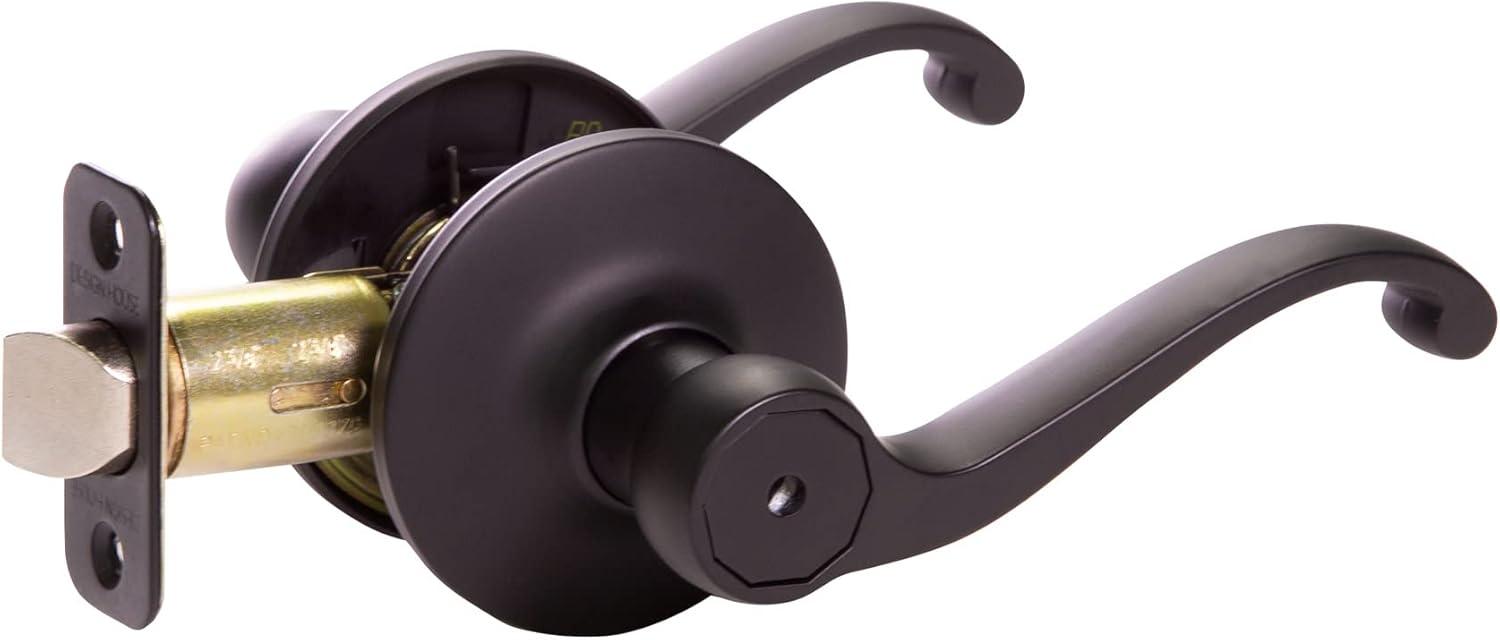 Design House 779223 Scroll Privacy Bed/Bath Door Lever
