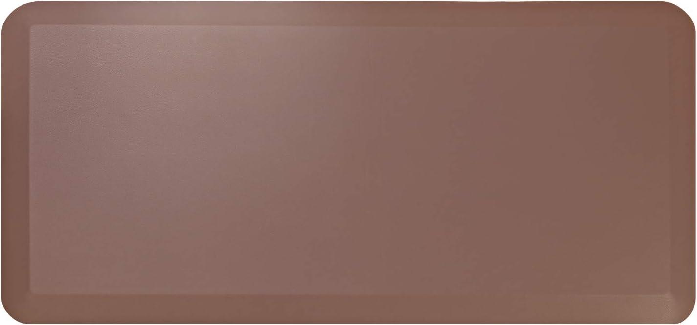 Cook N Home Anti Fatigue Floor Mat - 3/4 Inch Thick Perfect Kitchen Mats for Floor, Standing Desk Mat - Comfort at Home, Office, Garage -Durable - Stain Resistant - Non-Slip Bottom (39 x 20", Brown)