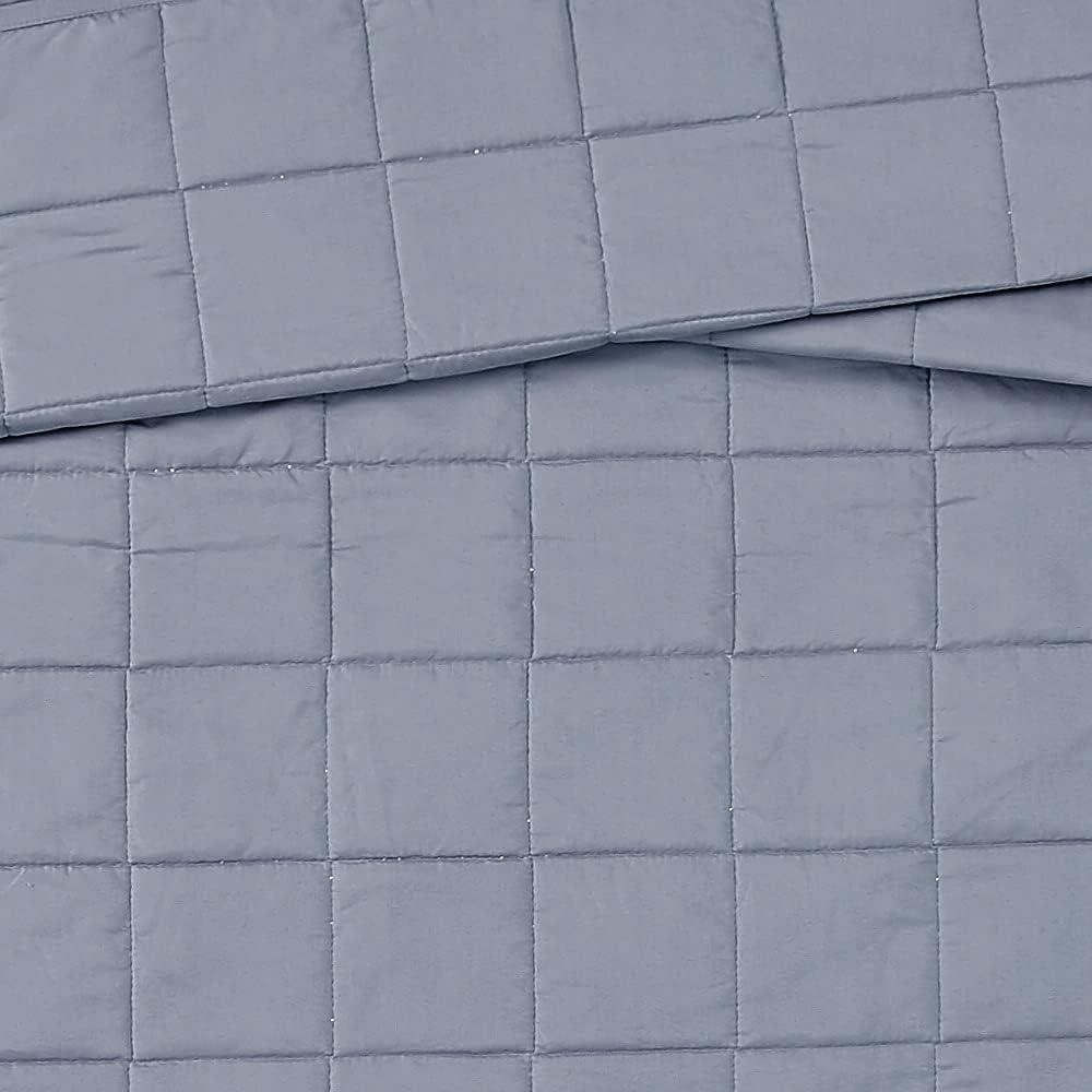 London Fog London Fog Garment Wash Solid Quilt Set