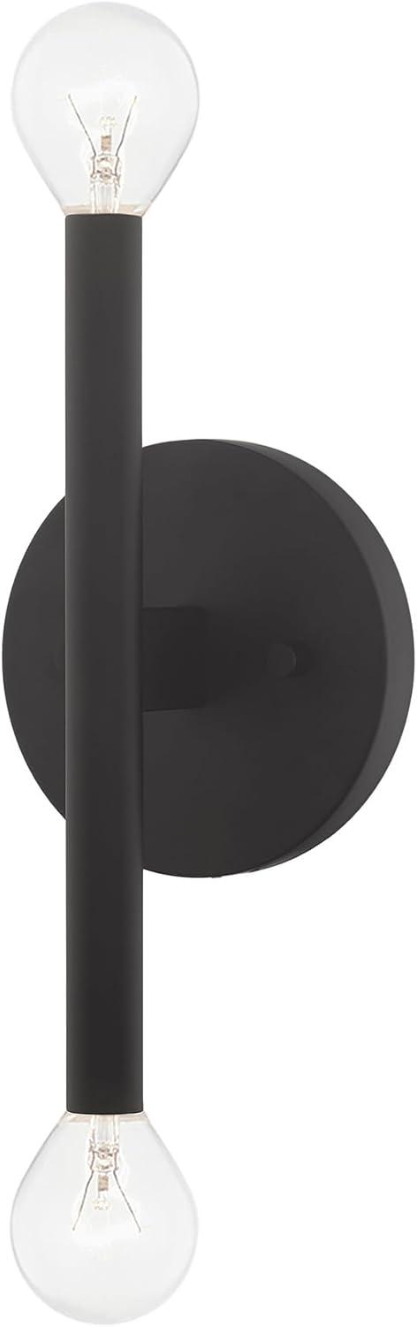 Livex Lighting Copenhagen 2 - Light Wall Light in  Black