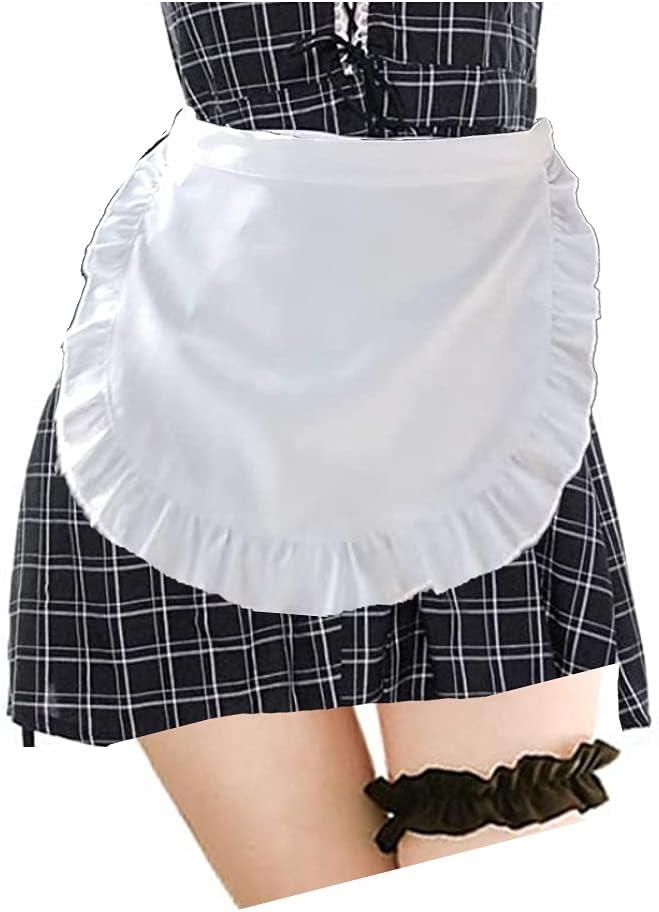 Victorian Women's Maid Cosplay Apron French Housekeeper Apron