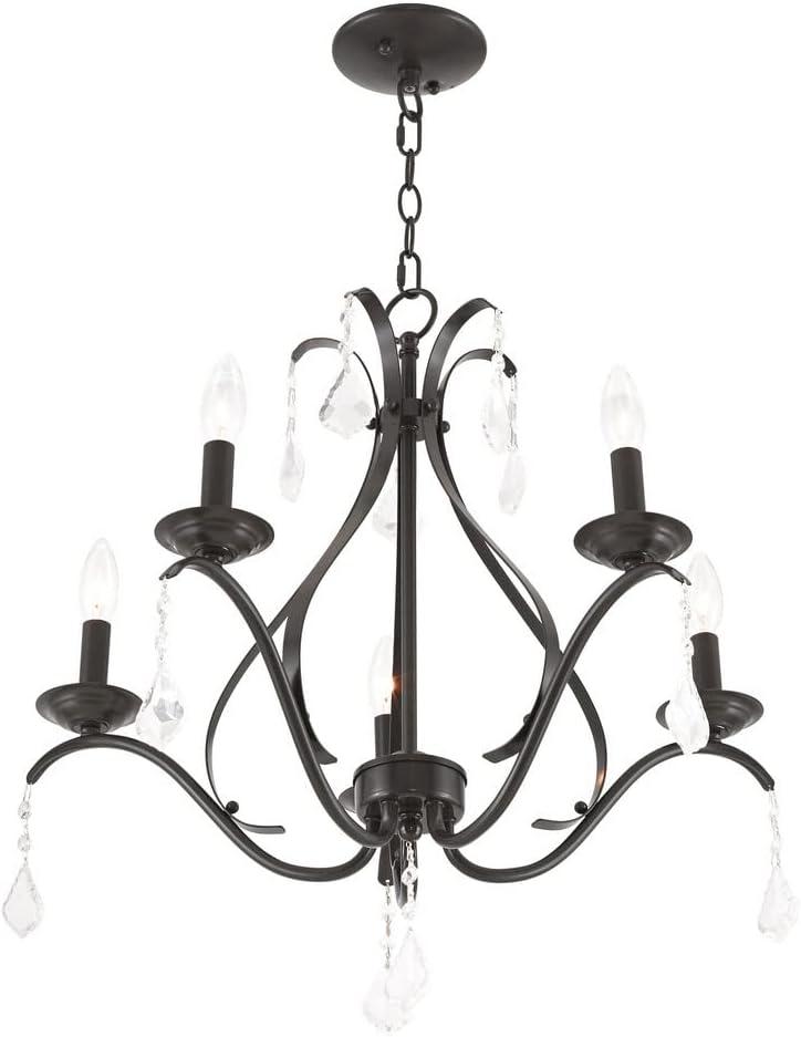 Livex Lighting Caterina 5 - Light Chandelier in  English Bronze