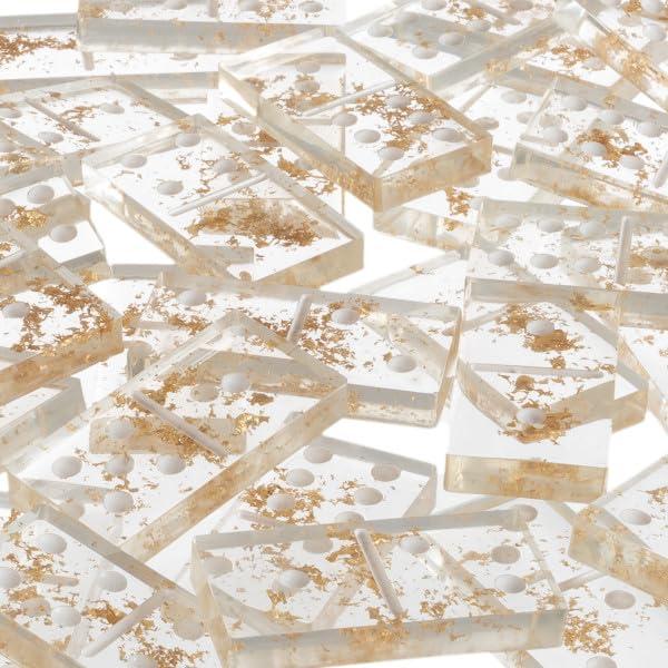Trademark Games Acrylic 28 Piece Domino Set (Set of 28)
