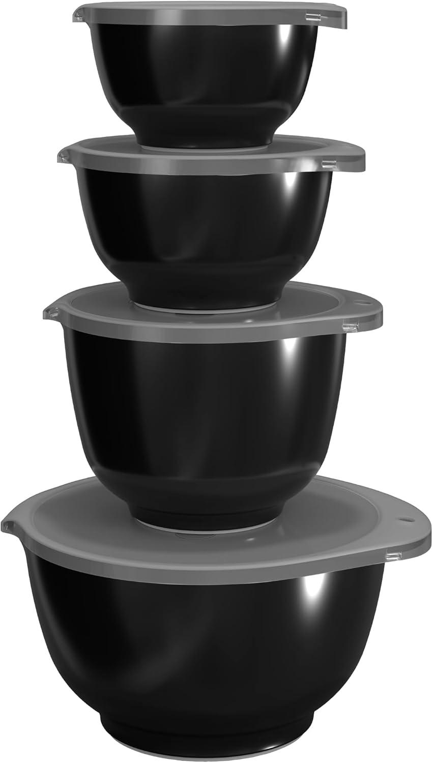 Precision Craft Mixing Bowl Set 4 Pcs Elevate Your Culinary Experience Stylish Nesting Bowls for Effortless Cooking and Baking