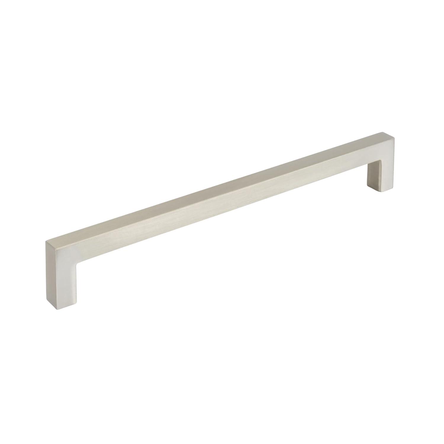 Amerock Monument 7-9/16 inch (192mm) Center-to-Center Polished Nickel Cabinet Pull