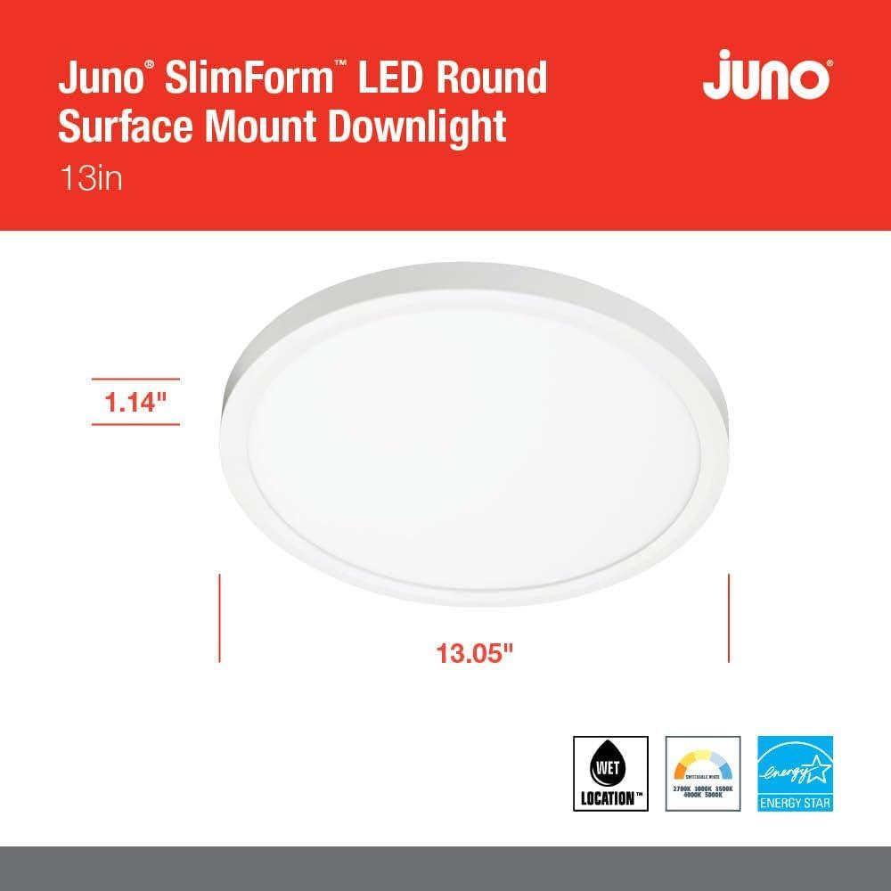 Juno Lighting Jsf 13In 18Lm Sww5 90Cri 120 Frpc M6 Slimform 13" Wide Selectable Color