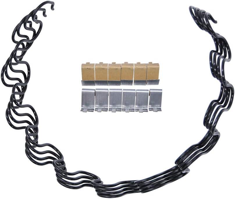 Yoogu 25inch Sofa Upholstery Spring Replacement- 4pk with Z Clips Wire for Furniture Chair Couch Repair