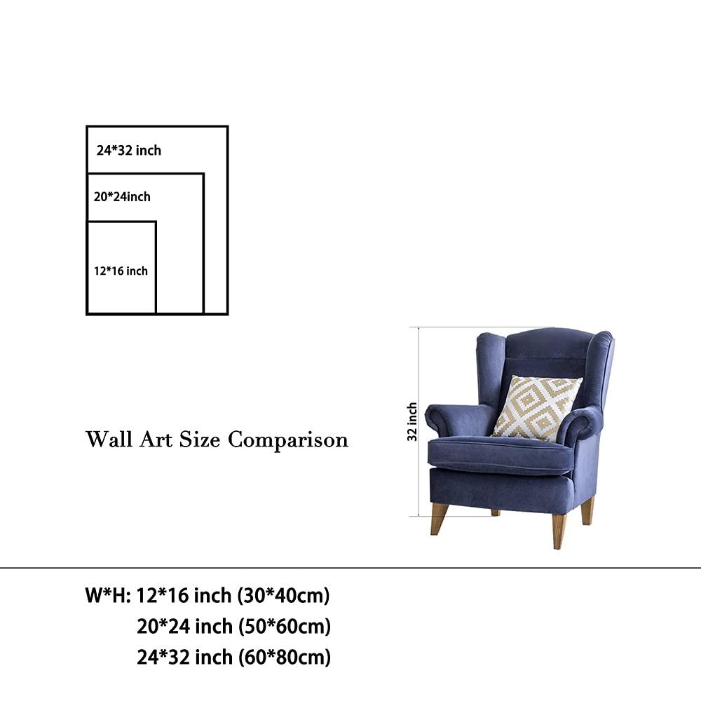 Wieco Art Cafe Terrace at Night Canvas Prints Wall Art by Van Gogh Classic Oil Paintings Reproduction Large Gallery Wrapped Cityscape Picture Giclee Artwork for Dining Room Home Office Decorations