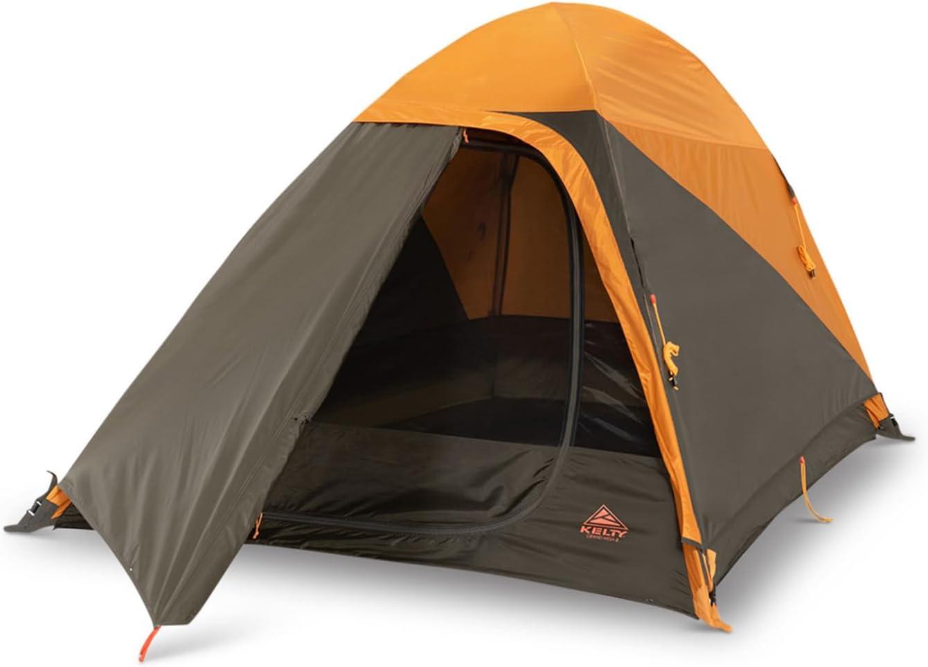 Beluga and Golden Oak 2-Person 3-Season Dome Tent with Carry Bag