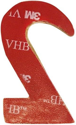 Williamsburg 2'' H Brass Self-Adhesive House Number