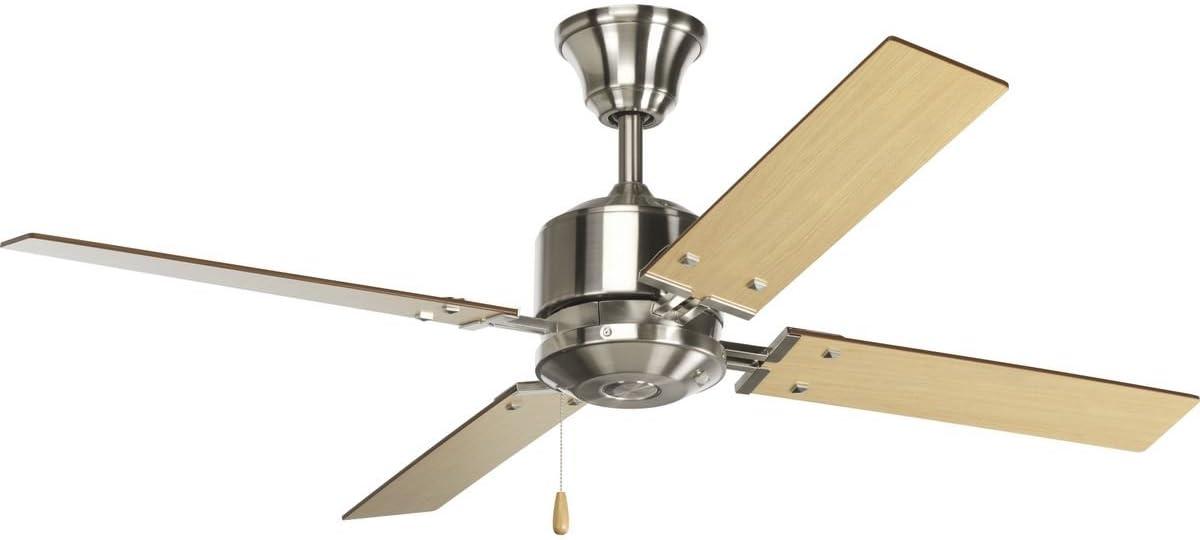 Progress Lighting North Park North Park 52" 4 Blade Indoor Ceiling Fan - Nickel