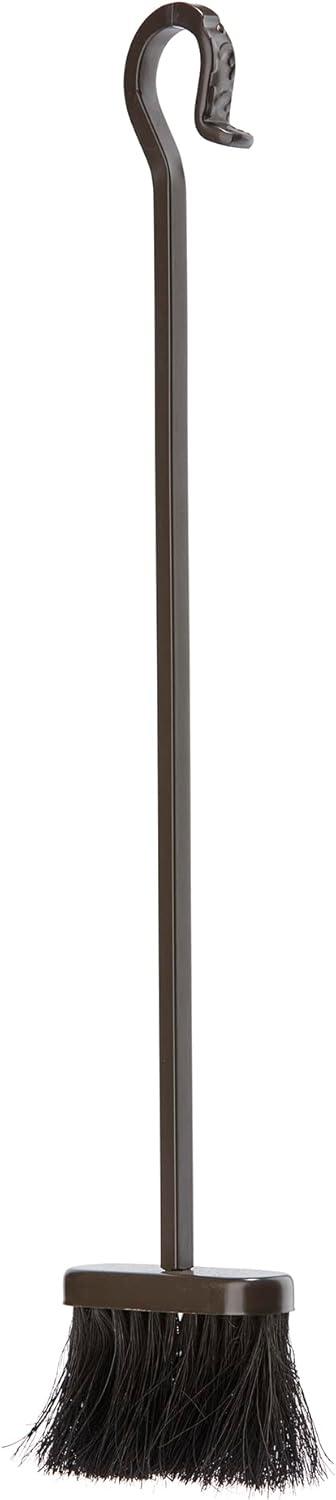 Bronze 27" Iron Fireplace Tool Set with Crook Handles