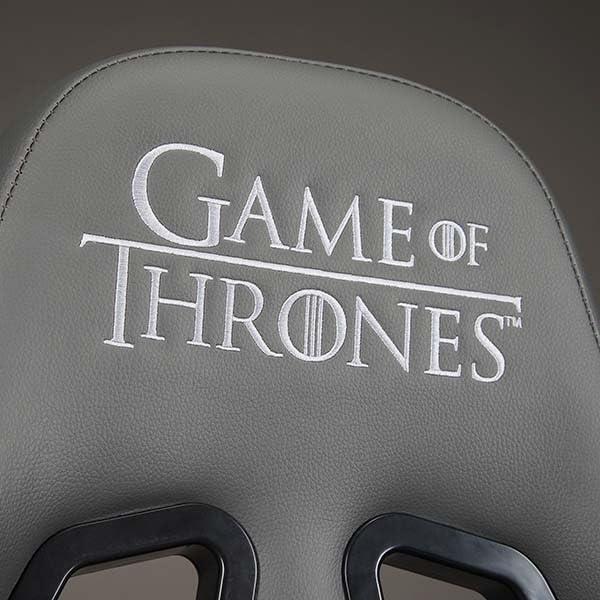 Subsonic Gaming Chair Game of Thrones, Ergonomic Office Chair for Gamer with Adjustable Armrests