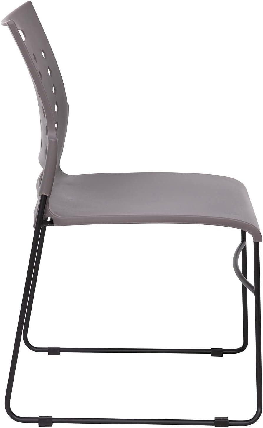 Heidi 881 lb. Capacity Sled Base Stack Chair with Air-Vent Back