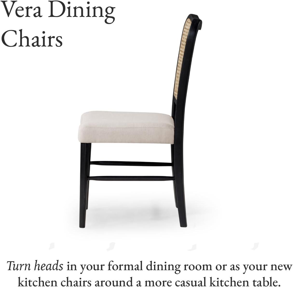 Maven Lane Maven Lane Vera Classical Wooden Dining Chair (Set of 2)