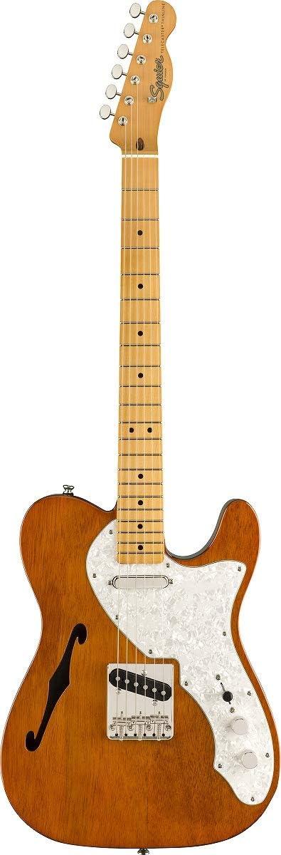 Squier Classic Vibe '60s Telecaster 25.5 in Semi-Hollow Electric Guitar, Multicolor