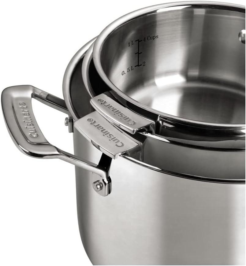 Cuisinart 11 Piece Stainless Steel Cookware Set