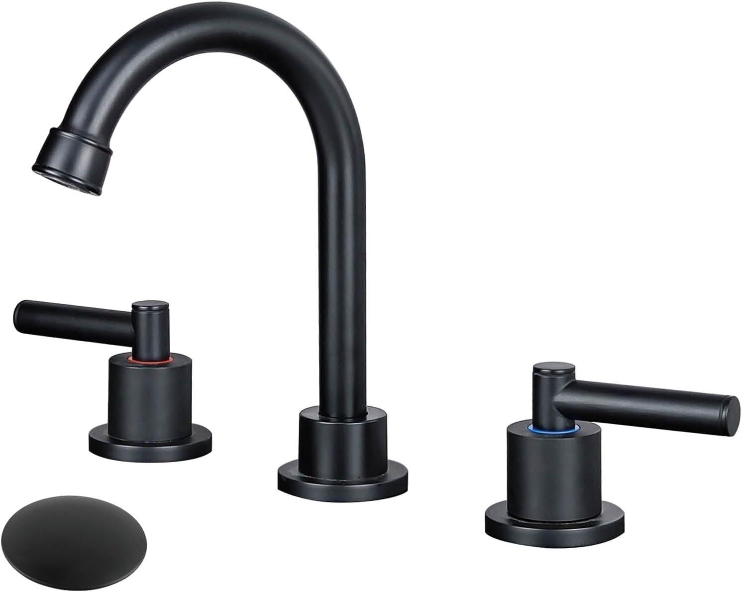 Widespread 2-handle Bathroom Faucet