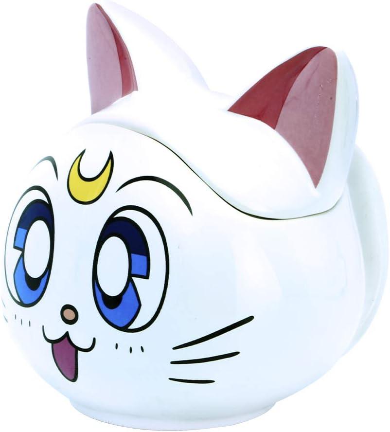 Sailor Moon 806905 Sailor Moon Luna & Artemis 3D Sculpted Collectors Mug Set