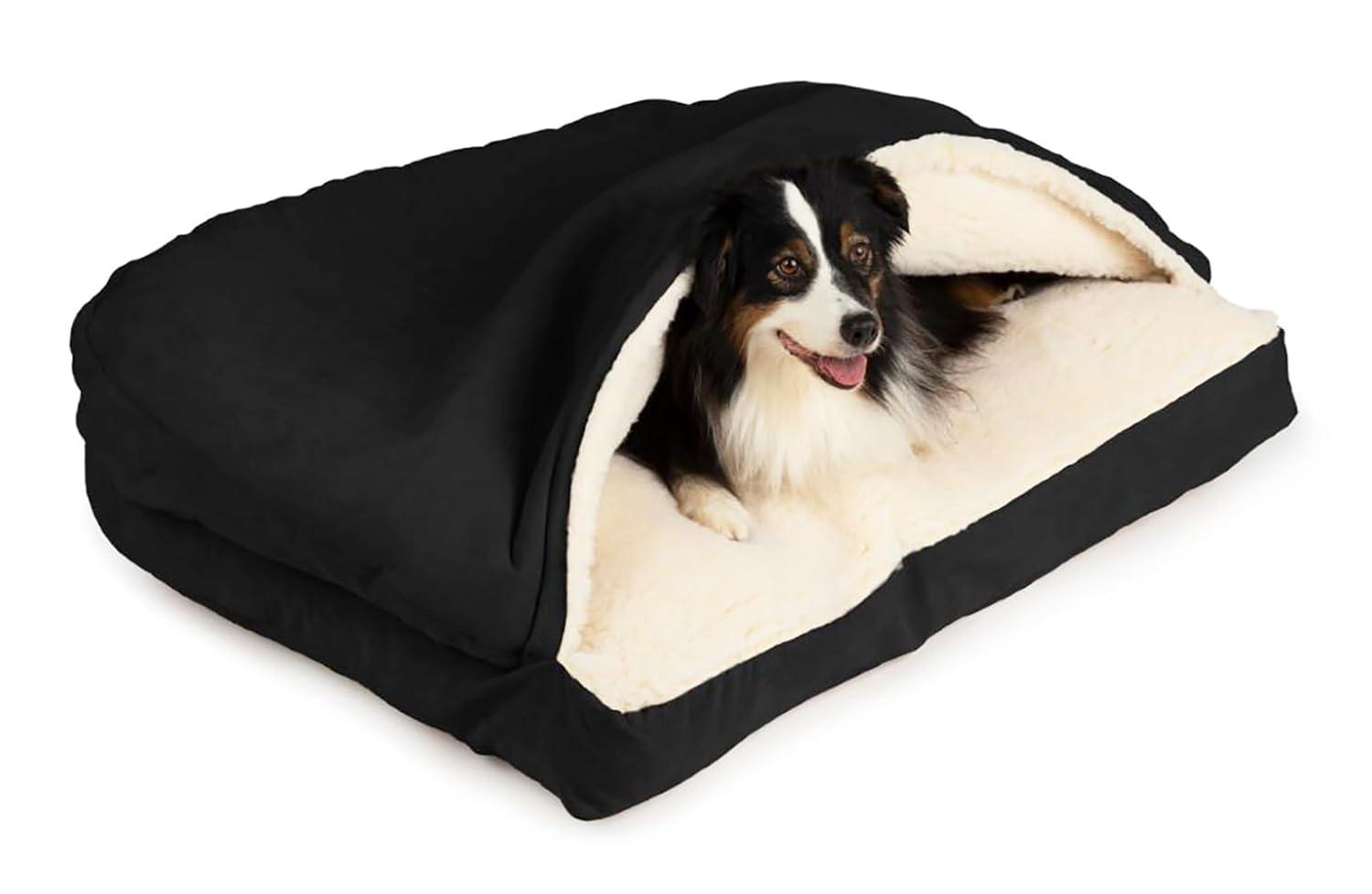 Snoozer Pet Products Snoozer Indoor/Outdoor Solarium Rectangle Cozy Cave Dog Bed - Wag Collection