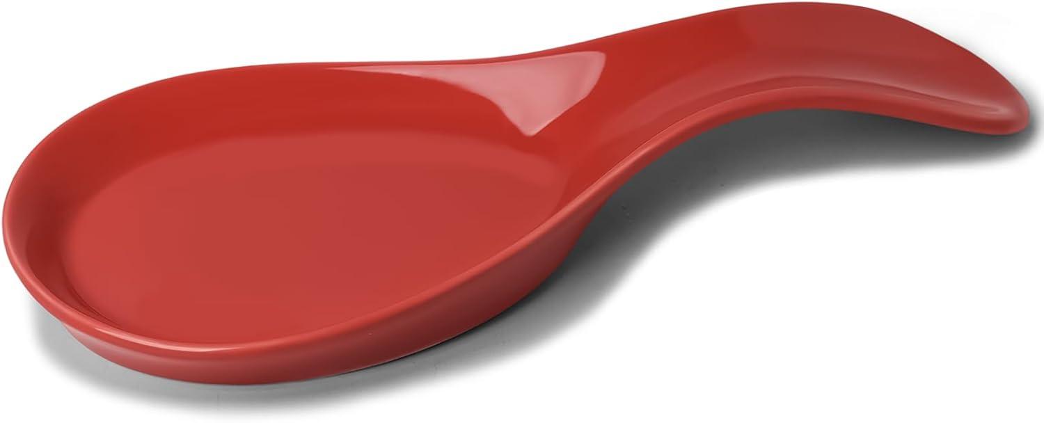 Red Barrel Studio® Newmont Ceramic / Porcelain Oval Spoon Rest