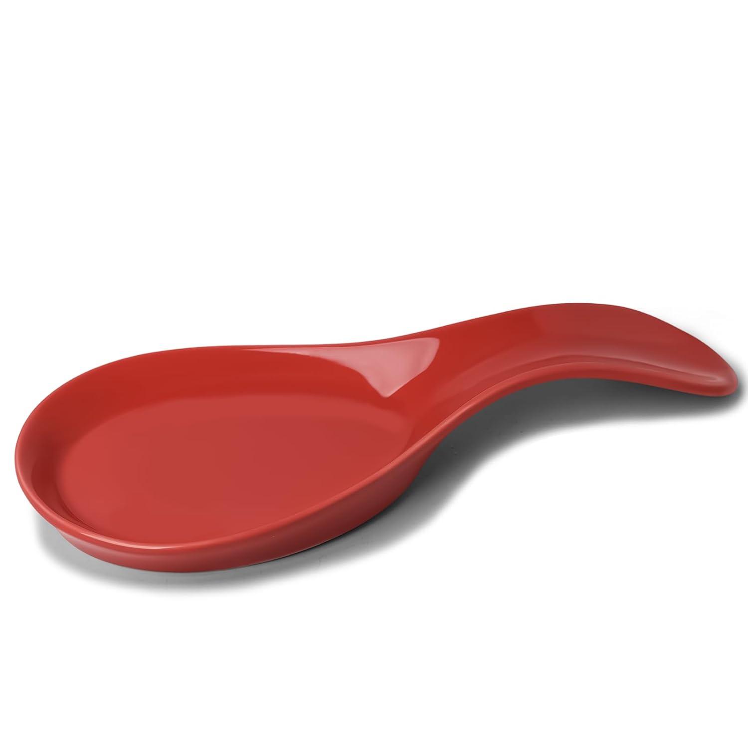 Red Barrel Studio® Newmont Ceramic / Porcelain Oval Spoon Rest